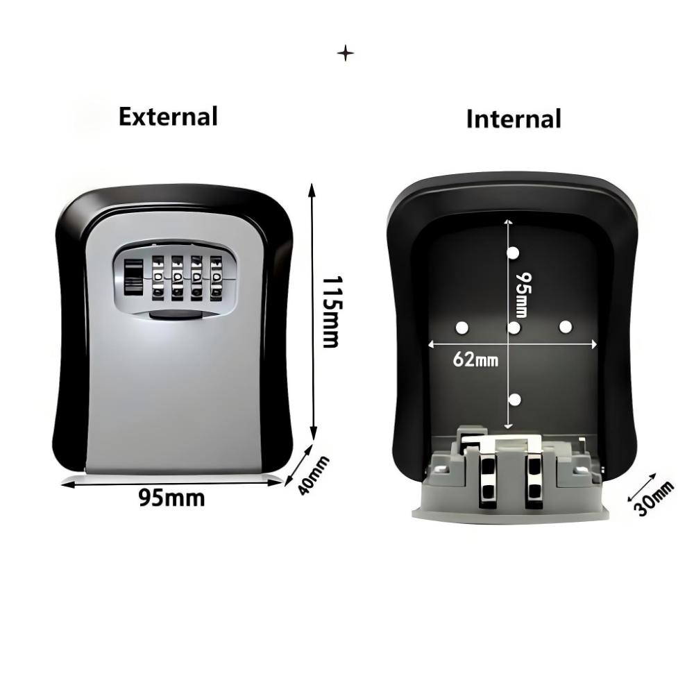 Lockbox Key Secure - Caja de Seguridad con Cerradura de