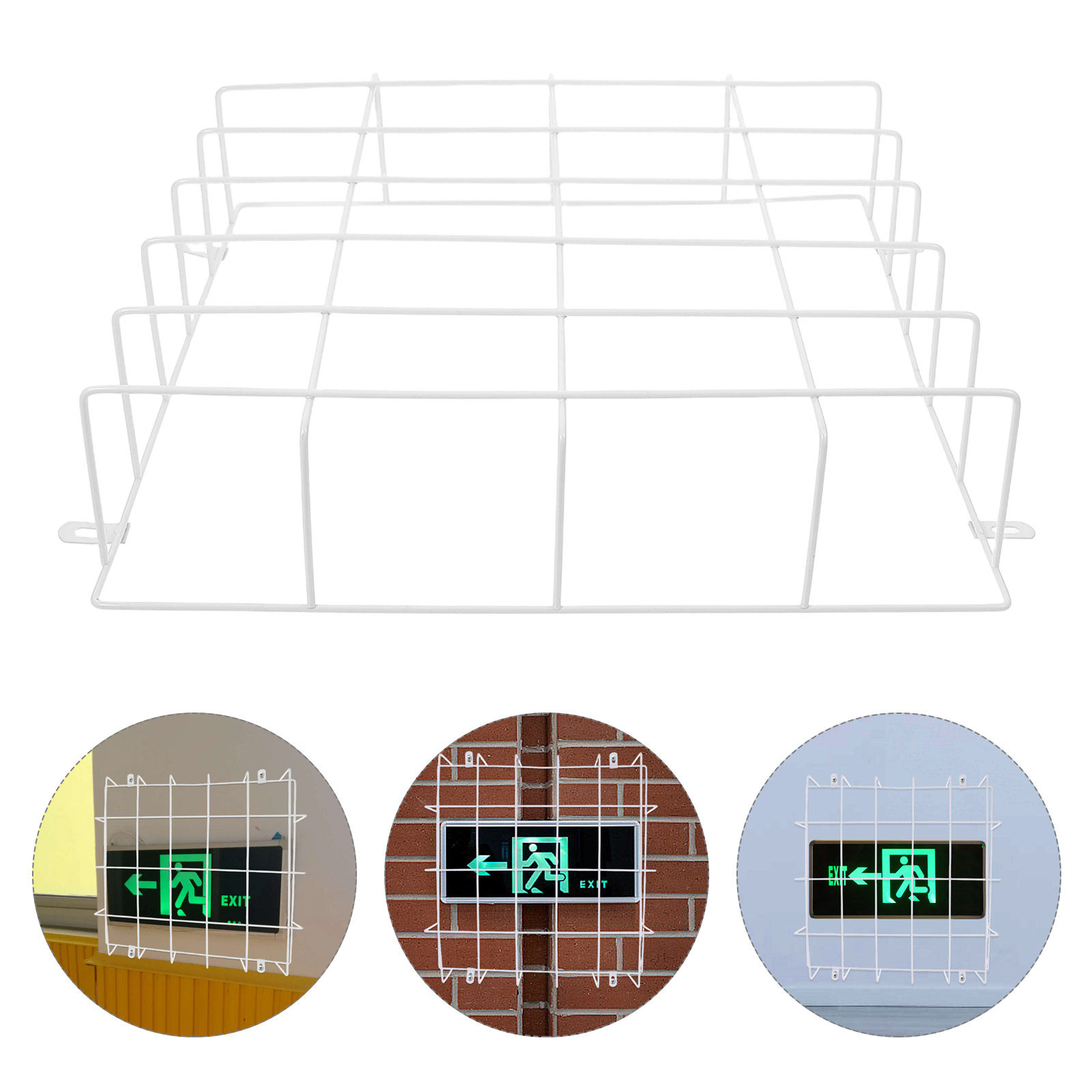 Emergency Exit Sign - Rejilla de Acero Soldada Robusta para
