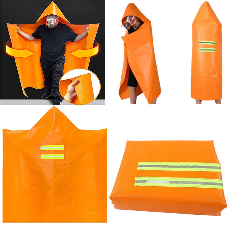 Fire Blanket Kitchen - Capa ignífuga para adultos, abrigo de
