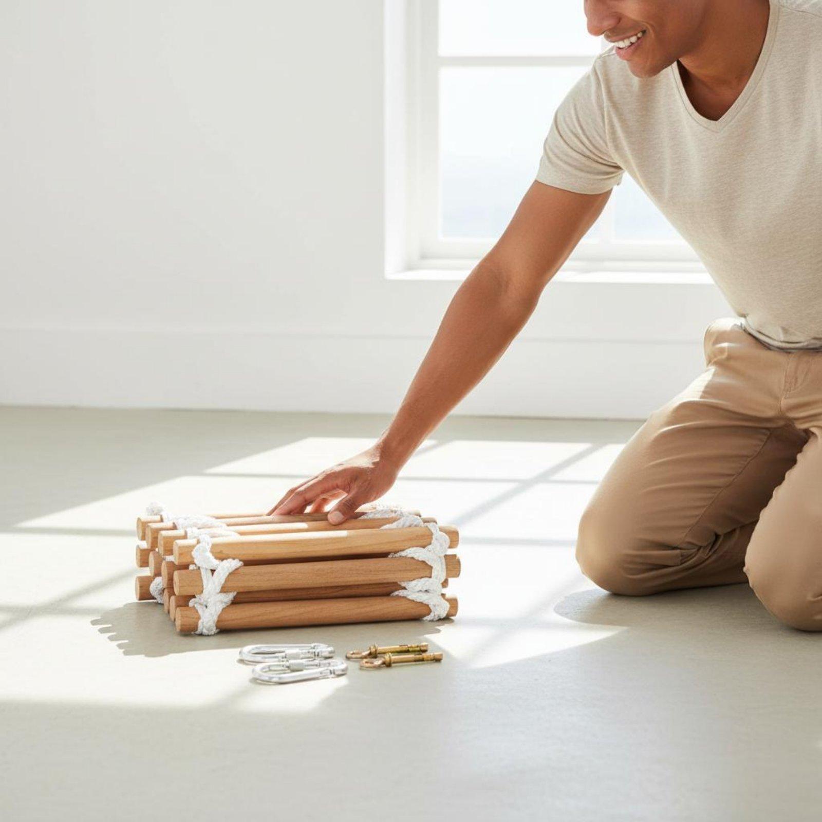 Escalera de Cuerda Flexible pa - Fire Escape Ladder reseña y precio