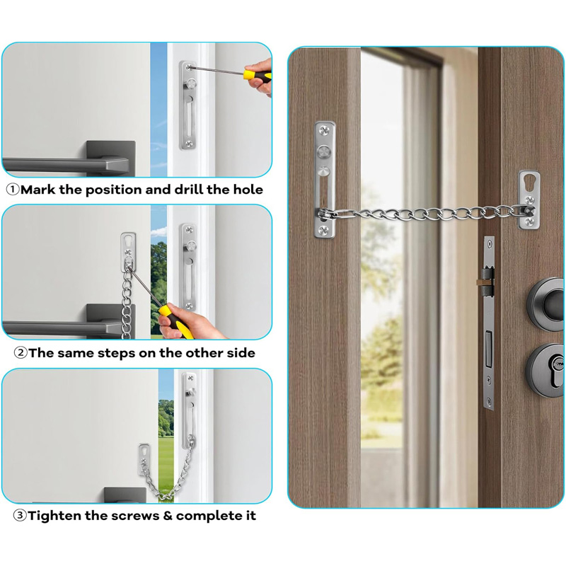 Cadena de Seguridad para Puert - Security Chain Door reseña y precio